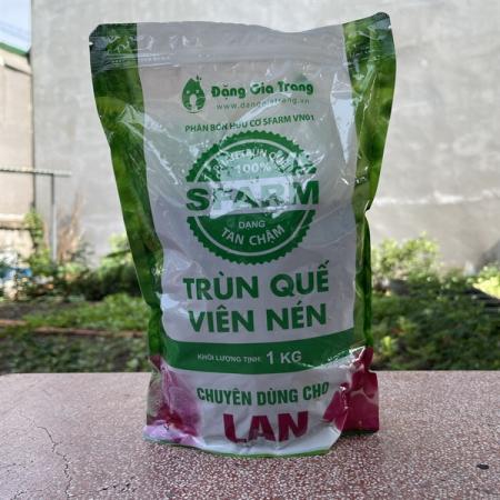 Viên nén trùng quế tan chậm sfarm (cho lan)